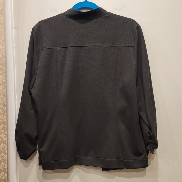 Roz & Ali Black Blazer - Sz 1X - Picture 5 of 9